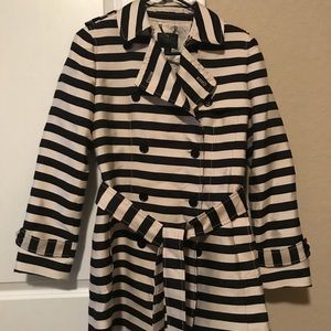 Banana Republic Striped Trench